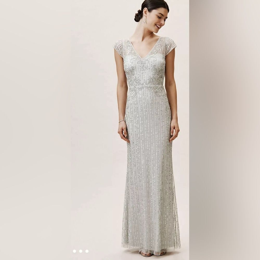BHLDN Anthropologie Calais Dress Size 2 Mother of The Bride